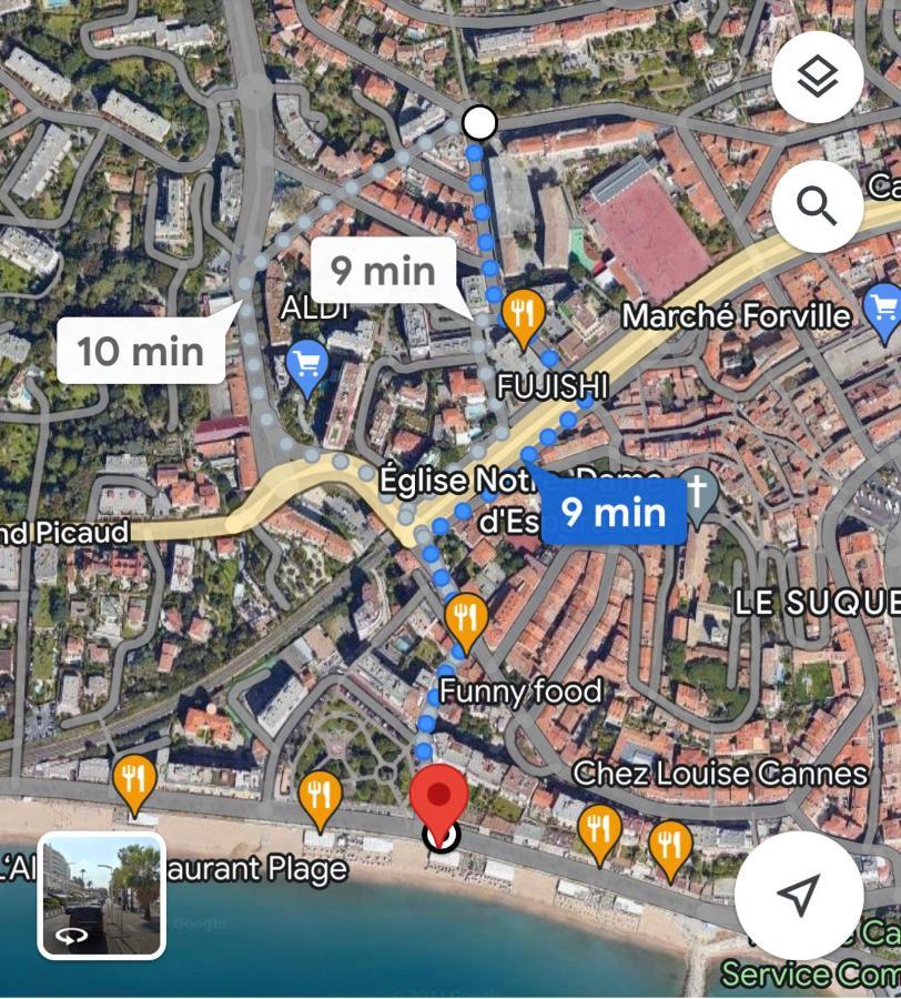 Lovely Studio In The Heart Of Cannes Luaran gambar