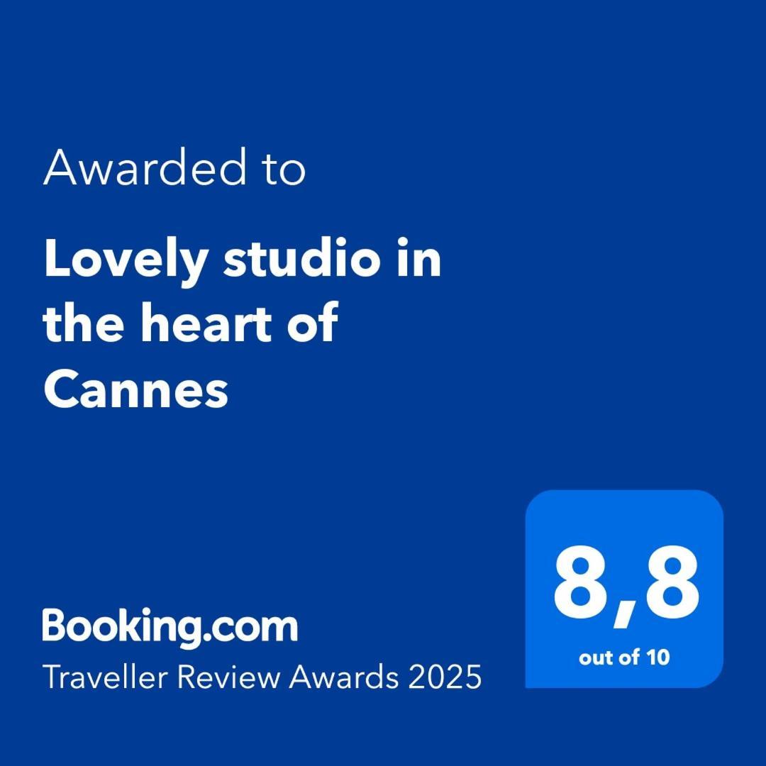 Lovely Studio In The Heart Of Cannes Luaran gambar